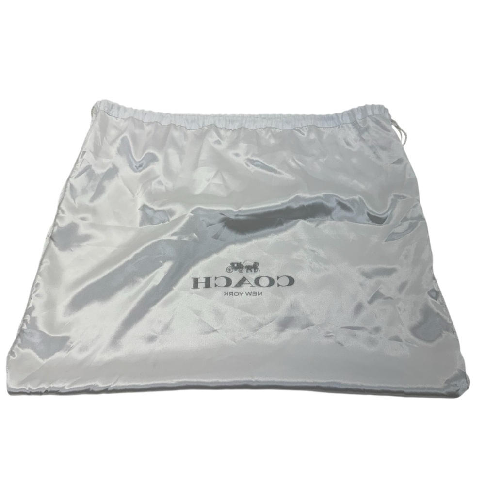 Coach Satin JUMBO Dust Bag White - Picture 10 of 12